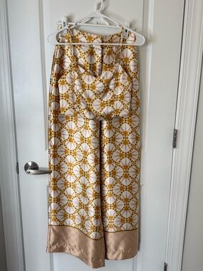 House of Harlow 1960 Geometric Set - Wide-Leg Pants and Crop Top
